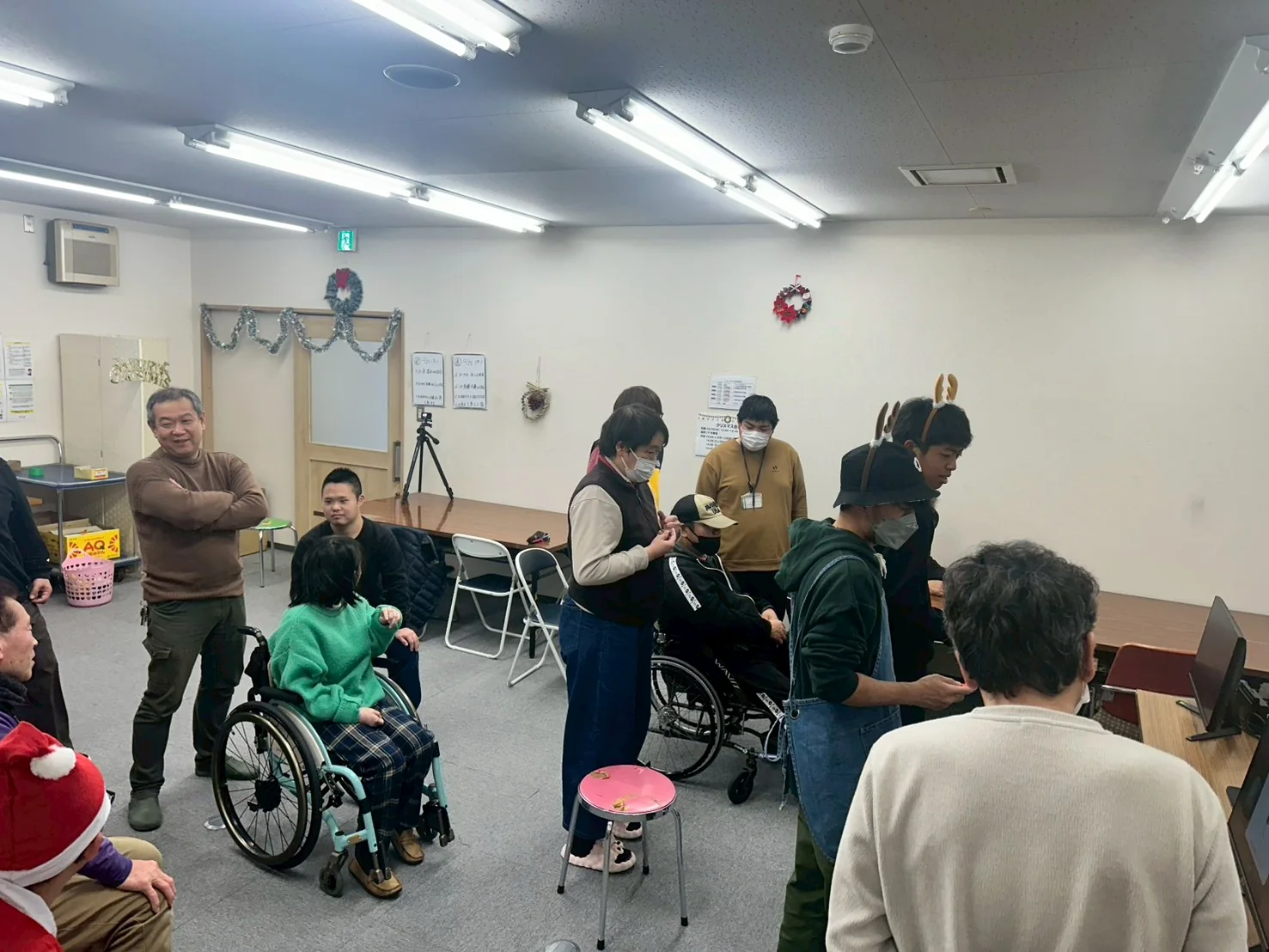 Lilyでの室内活動の様子